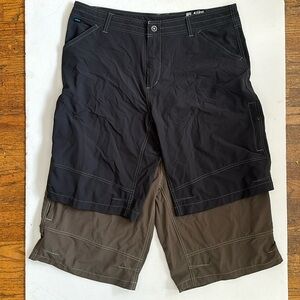 Pair of Kuhl Renegade Shorts, 12" inseam, 40 waist